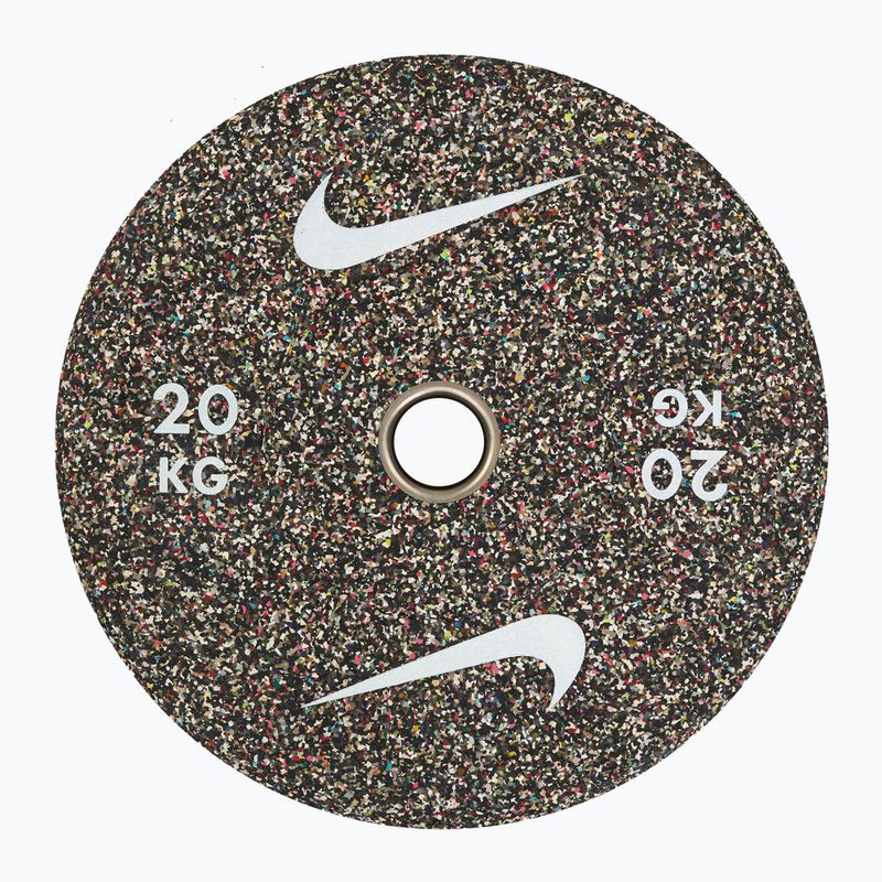 Bumper weight Nike Strength Grind Bumper Plates 20 kg blackout 2