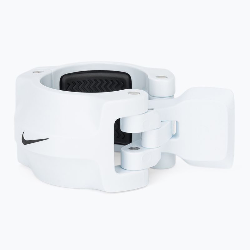 Barbell collars Nike Strength Barbell Collars 2 pcs. white/black 2