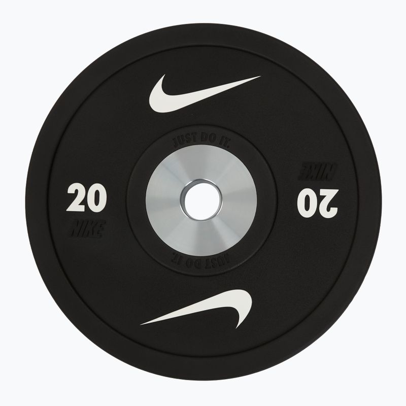 Obciążenie bumperowe Nike Strength Pro Urethane Bumper Plates 20 kg black 2