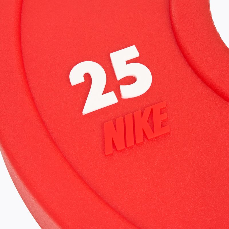 Bumper load Nike Strength Pro Urethane Bumper Plates 25 kg red/white 3