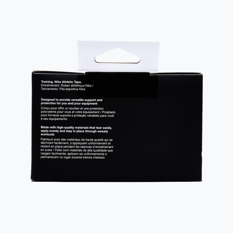Cohesive elastic bandage Nike Strenght Athletic Tape black/white 3