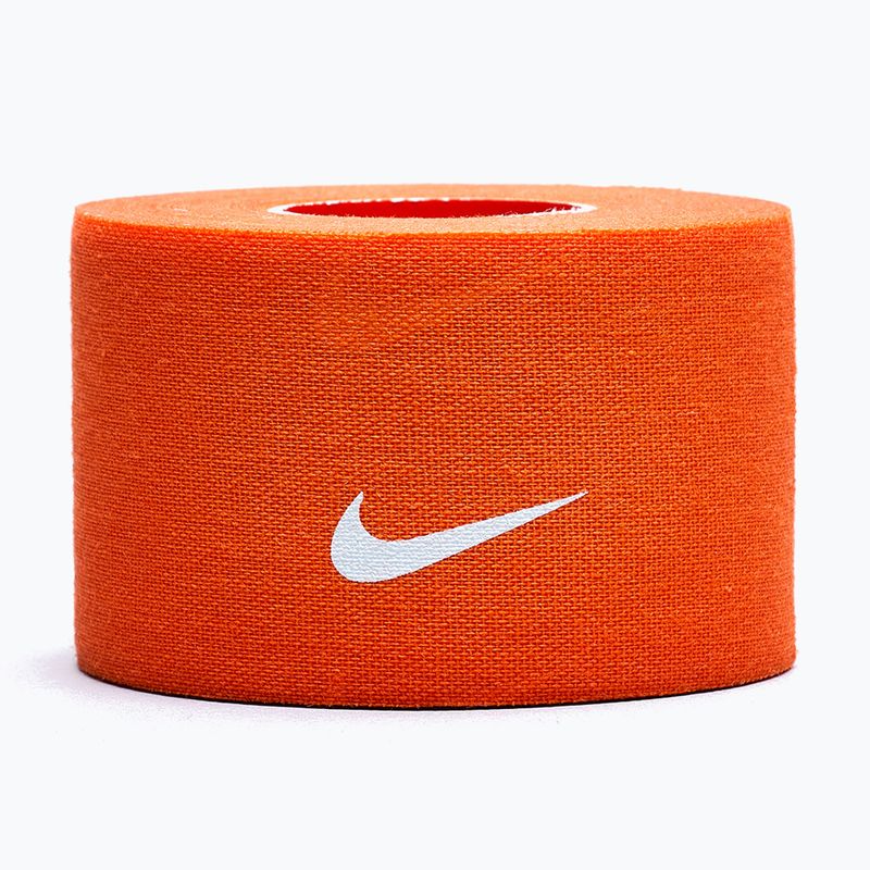 Cohesive elastic bandage Nike Strenght Athletic Tape orange/white 5