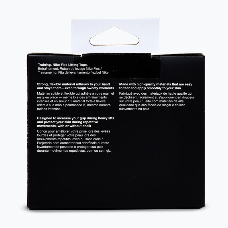 Cohesive elastic bandage Nike Strenght Flex Lifting Tape black/white 3