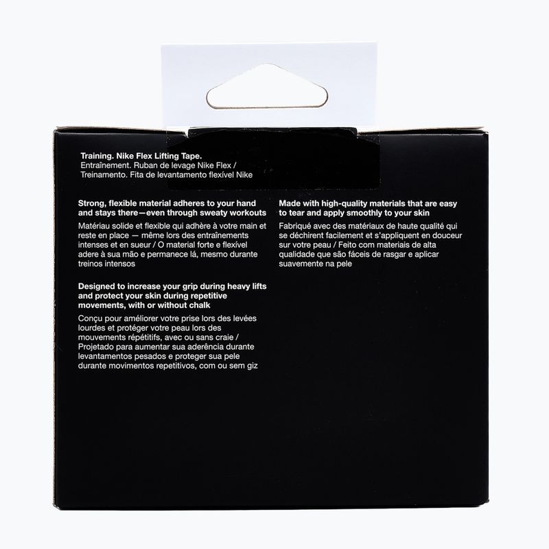 Cohesive elastic bandage Nike Strenght Flex Lifting Tape white/black 3