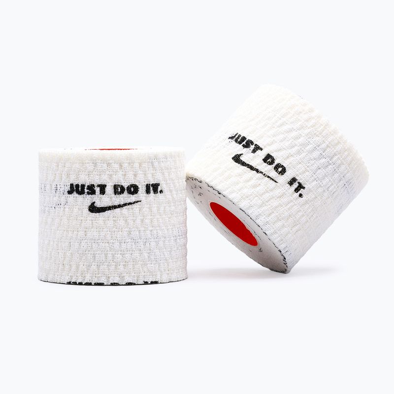 Cohesive elastic bandage Nike Strenght Flex Lifting Tape white/black 8