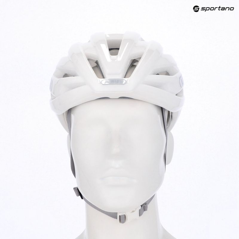Bicycle helmet ABUS StormChaser Ace pure white 8