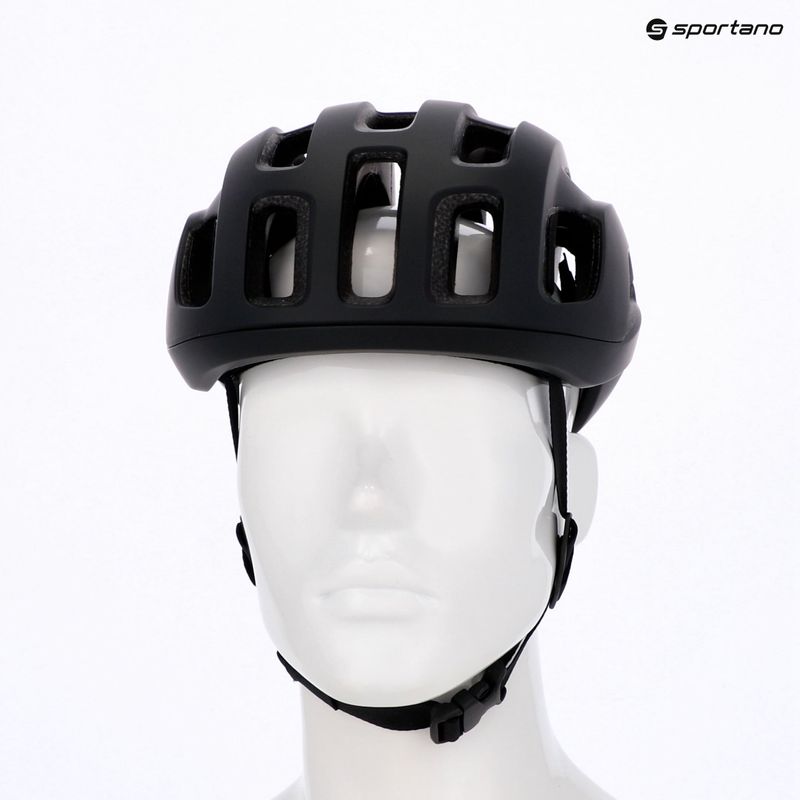 POC Ventral Air MIPS bicycle helmet uranium black matt/fluorescent orange matt 6