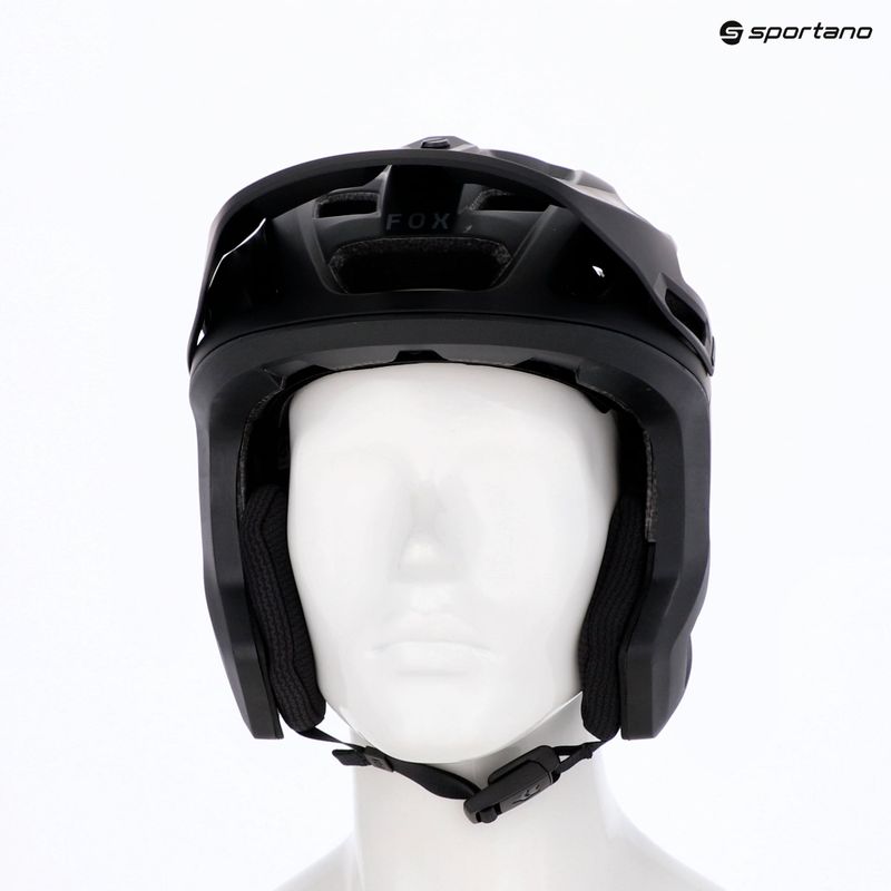 Fox Racing Dropframe Pro Grid black bicycle helmet 8