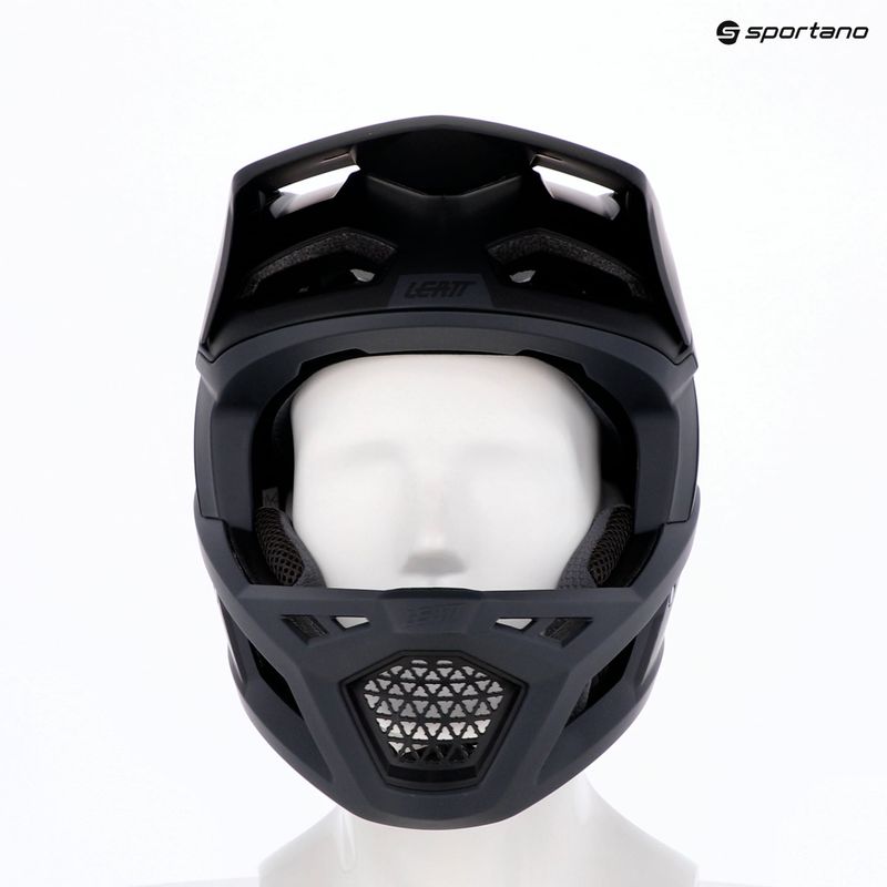 Bike helmet Leatt MTB Gravity 4.0 V26 stealth black/grey 6