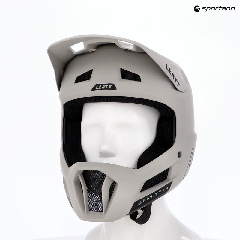 Bike helmet Leatt MTB Gravity 2.0 V26 grey 6