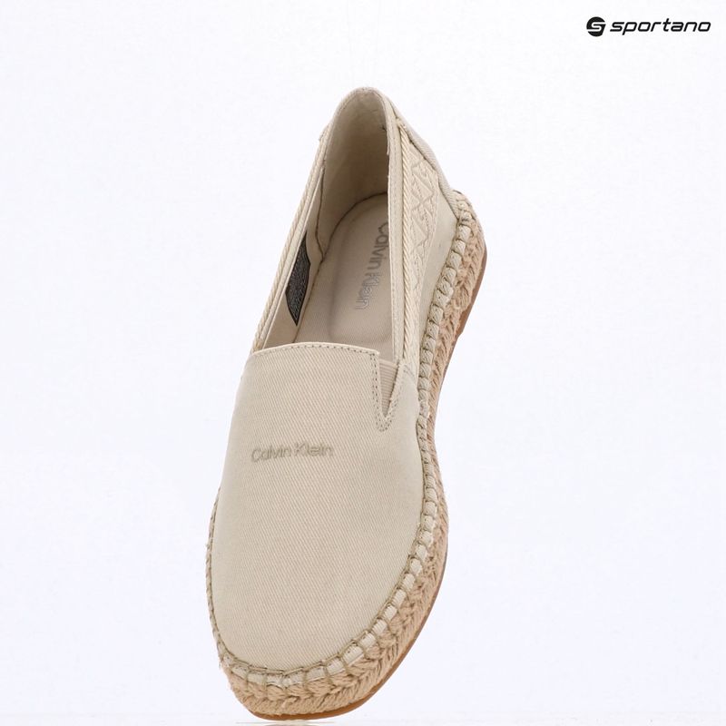 Men's espadrilles Calvin Klein HM0HM02075 Webbing oatmeal 9