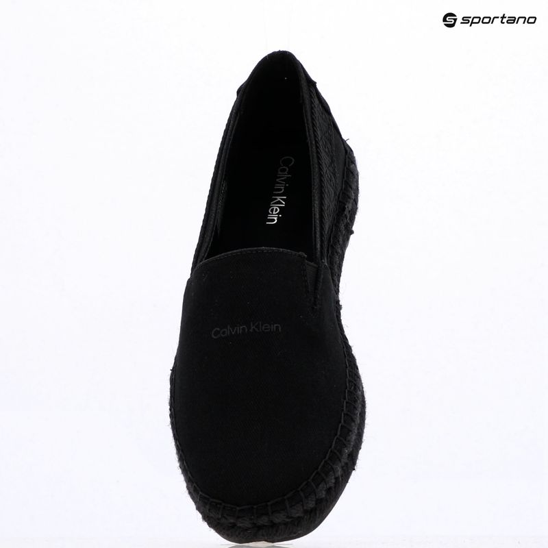 Men's espadrilles Calvin Klein HM0HM02075 Webbing triple black 9