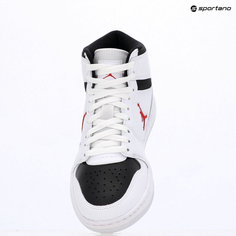 Men's shoes Jordan Court Connect Mid white/black/gym red 9