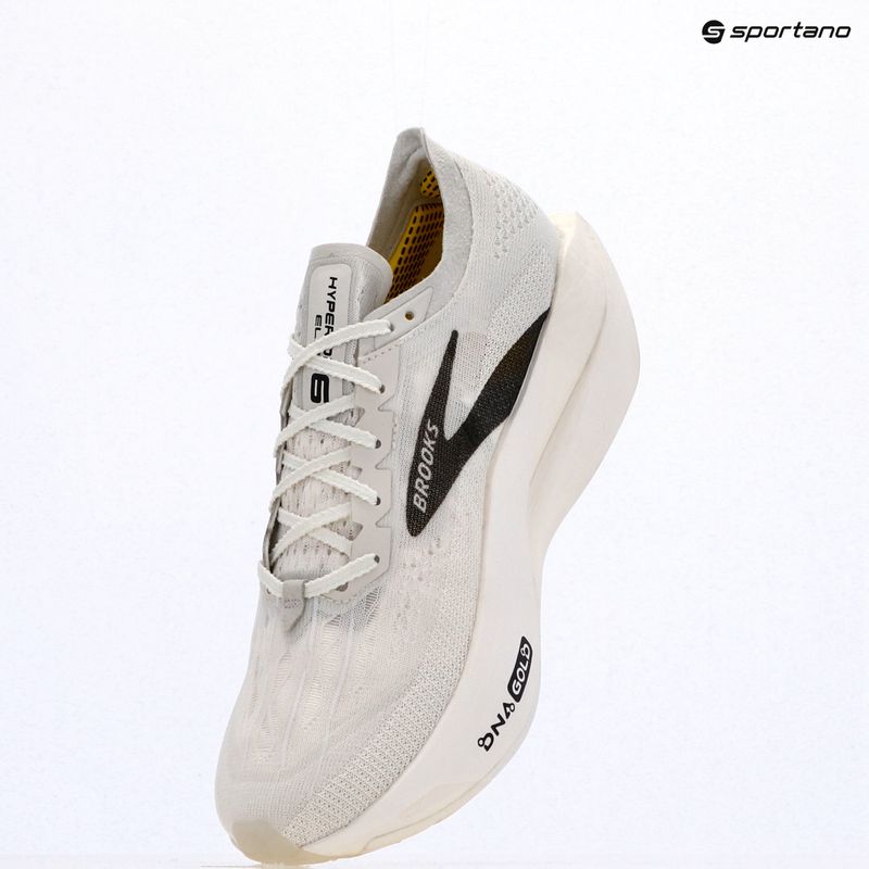 Running shoes Brooks Hyperion Elite 6 vaporous grey/yellow/black 9