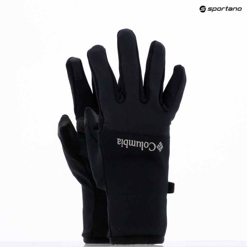 Women's trekking gloves Columbia Arctict Peak black 4