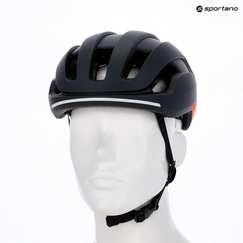Bike helmet POC Omne Beacon MIPS apatite navy matt/fluorescent orange matt 6