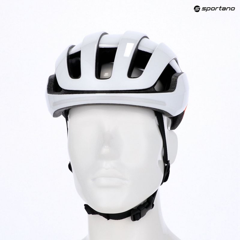 Bike helmet POC Omne Beacon MIPS hydrogen white/fluorescent orange matt 6