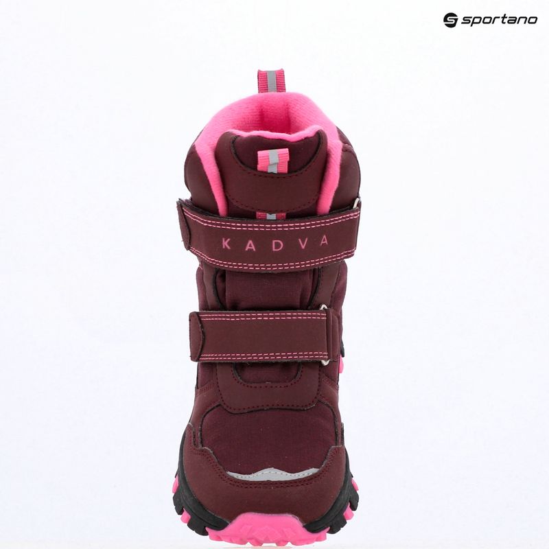 Children's snow boots KADVA Snowey Mid WP pink 15