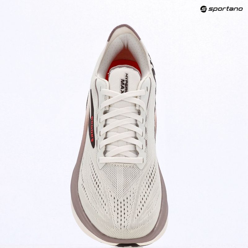 Women's running shoes Brooks Hyperion Max 4 coconut/raisin/pink 9
