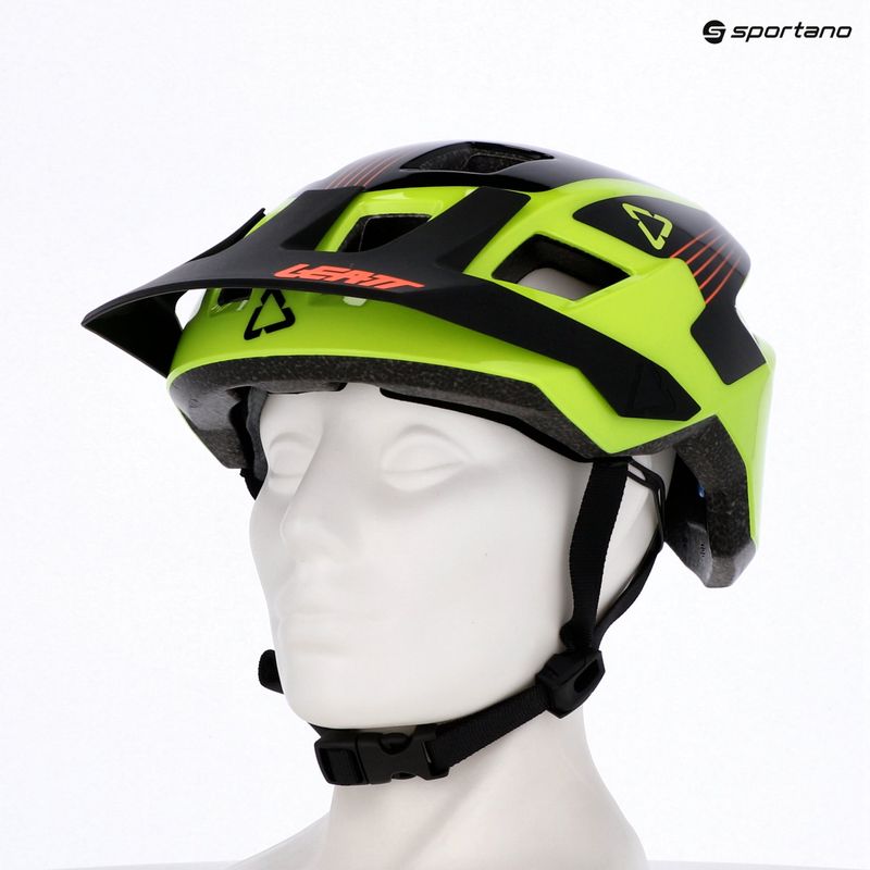 Children's bike helmet Leatt MTB AllMtn 1.0 V22 Jr lime 7