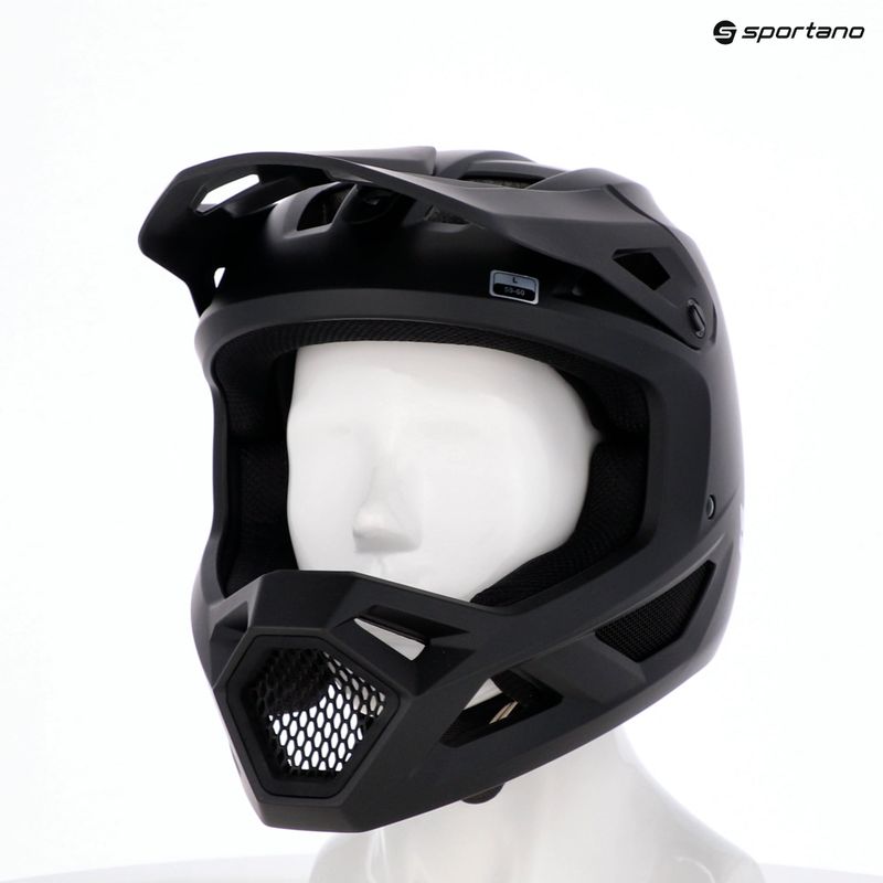 Fox Racing Rampage MT matte black bicycle helmet 10