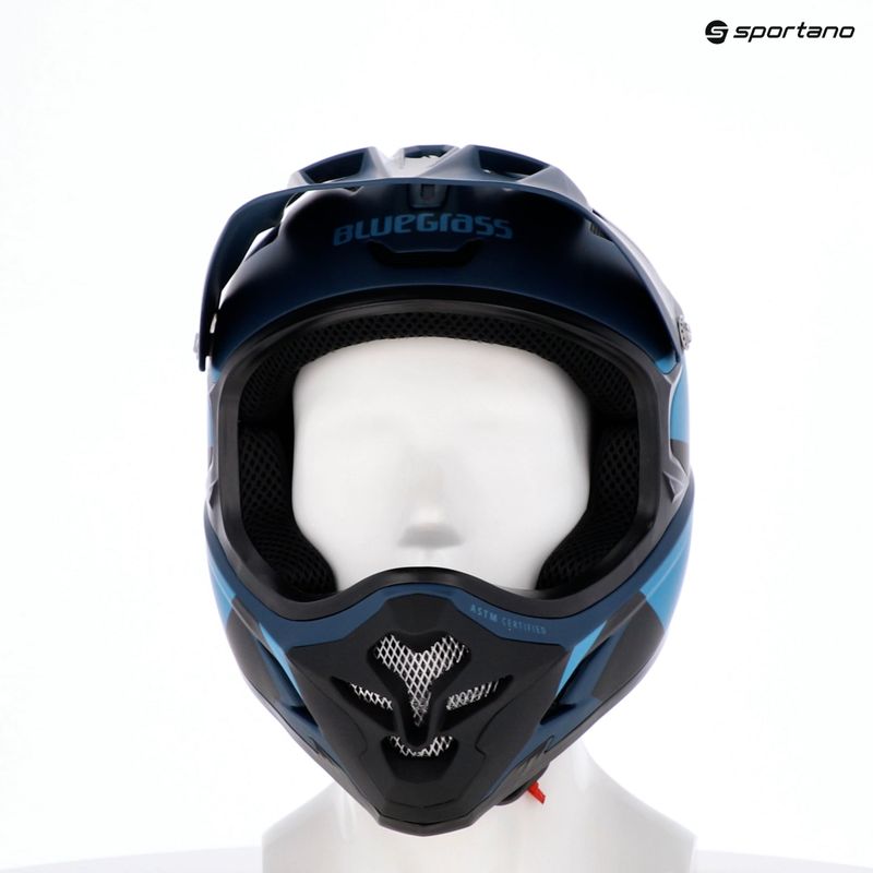 Bluegrass bike helmet Intox blue matt 6