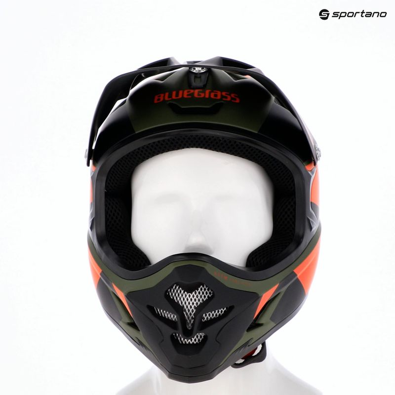 Bluegrass bike helmet Intox green gradient matt 6