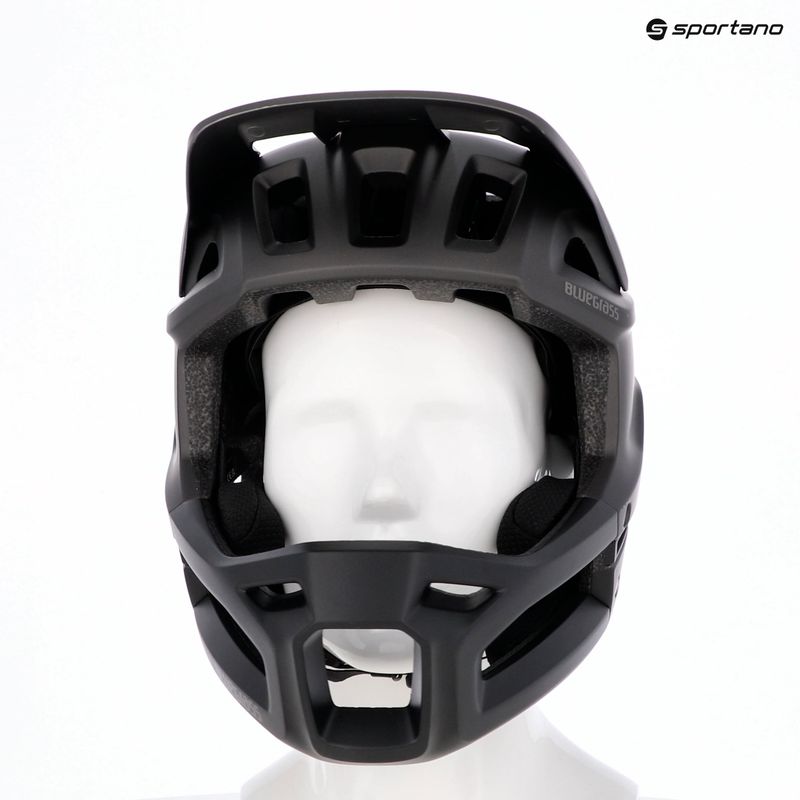 Bluegrass Vanguard black matte bicycle helmet 6