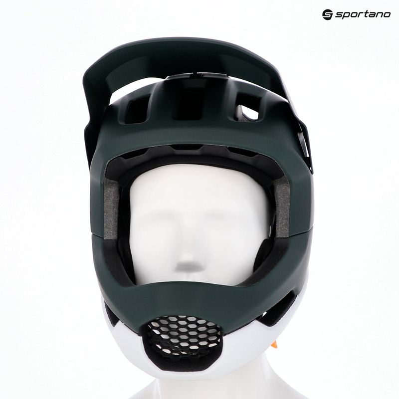 POC Otocon Race MIPS bike helmet pargasite green matt/hydrogen white matt 6