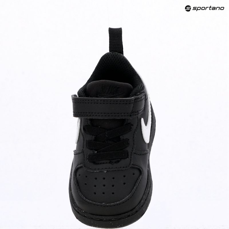 Children's shoes Nike Court Borough Low Recraft black/black/white 15