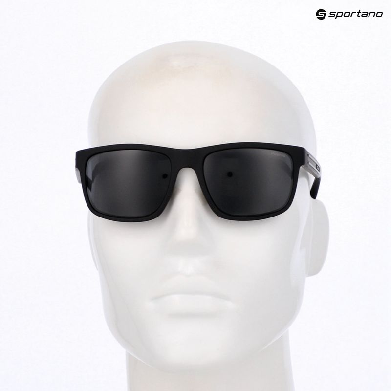 Polaroid PLD 2571/S matte black/grey polarised men's sunglasses 7