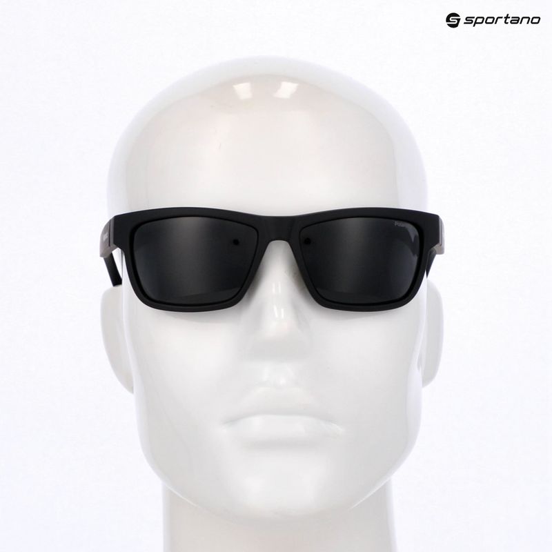 Polaroid PLD 7031/S black/grey polarised men's sunglasses 5