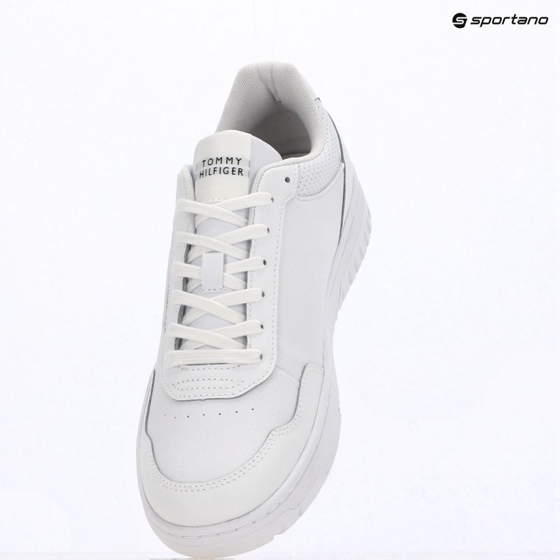 Men's shoes Tommy Hilfiger Basket Core Leather white 9