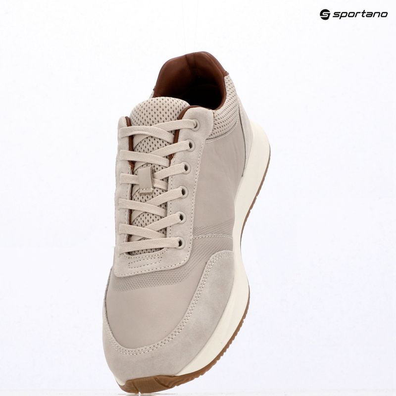 Men's shoes Tommy Hilfiger Runner Suede Mix classic stone tracksuits 9
