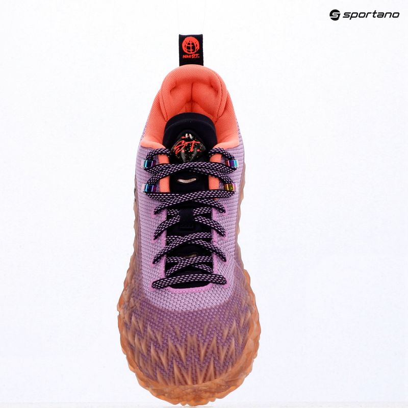 Men's basketball shoes Nike S.T. Flare 2 rush fuchsia/purple dynasty/black 9