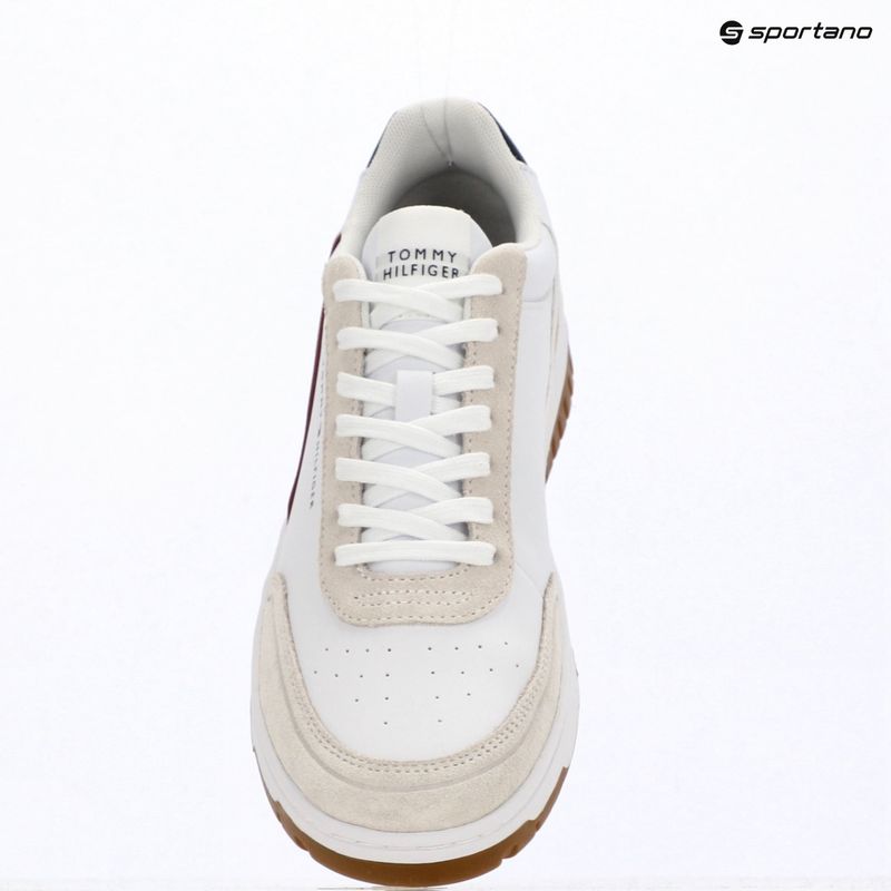 Men's shoes Tommy Hilfiger Basket Core Leather Suede Mix rwb 9
