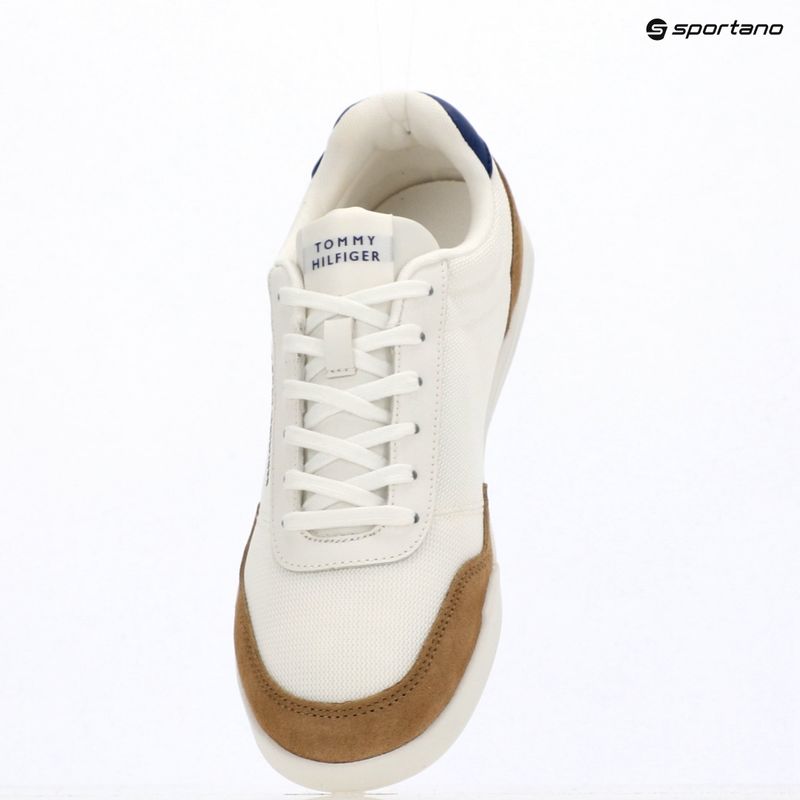 Men's shoes Tommy Hilfiger Low Pro Cupsole Nylon Suede Mix ecru 9