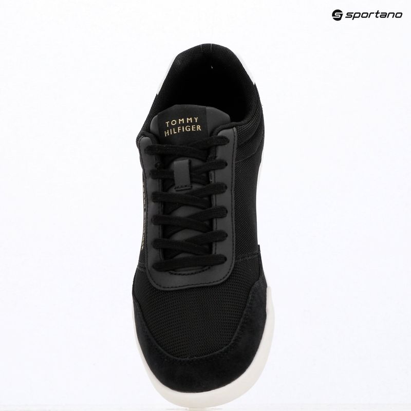 Men's shoes Tommy Hilfiger Low Pro Cupsole Nylon Suede Mix black 9