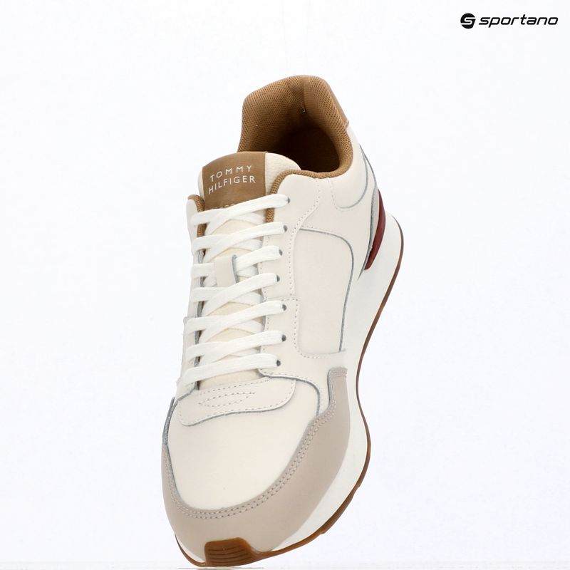 Men's shoes Tommy Hilfiger Light Eva Runner Leather ivory petal 9