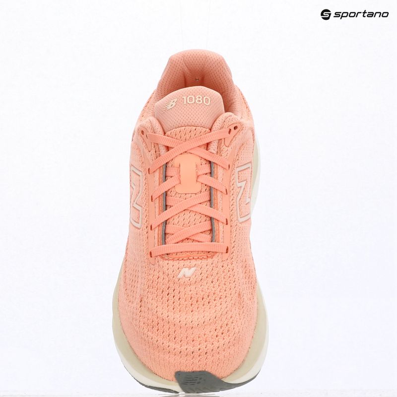 Women's running shoes New Balance 1080's V15 pink lemonade/angora 9