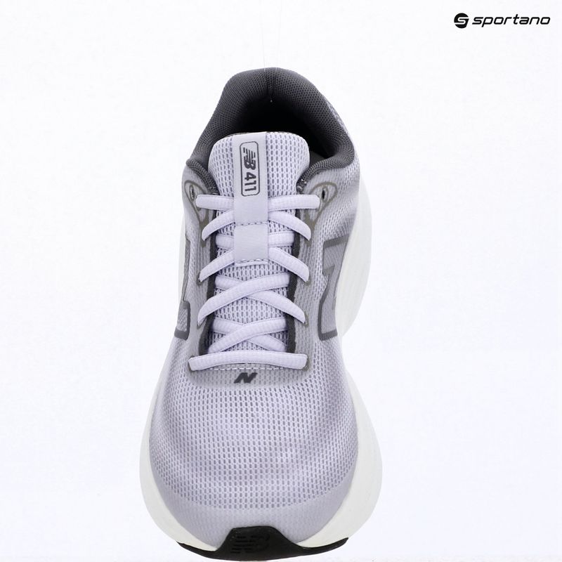 Women's running shoes New Balance 411's V4 neptune grey/smoked violet 9