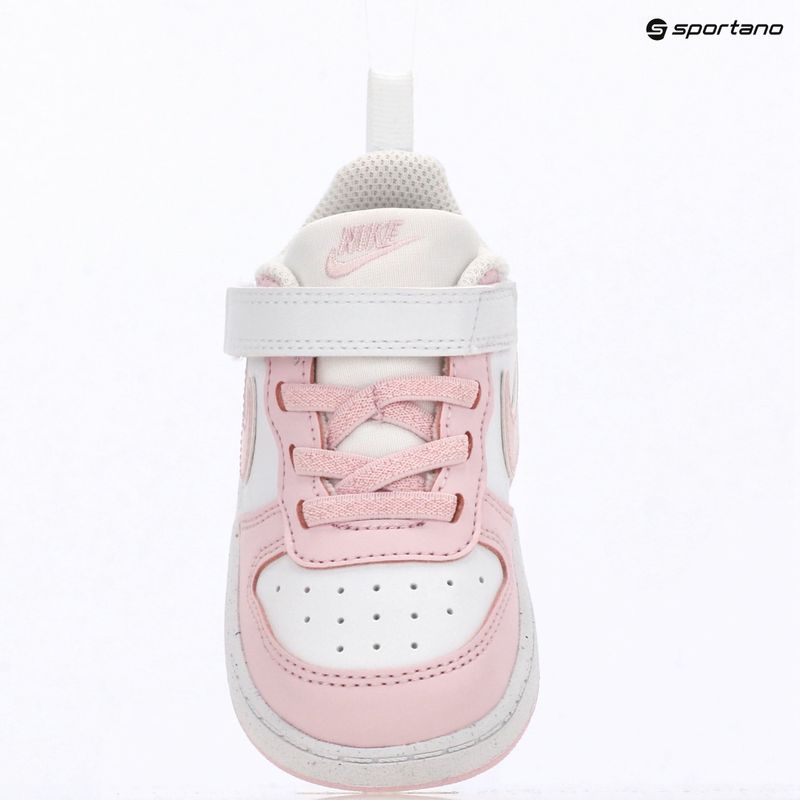 Children's shoes Nike Court Borough Low Recraft white/pink foam 8