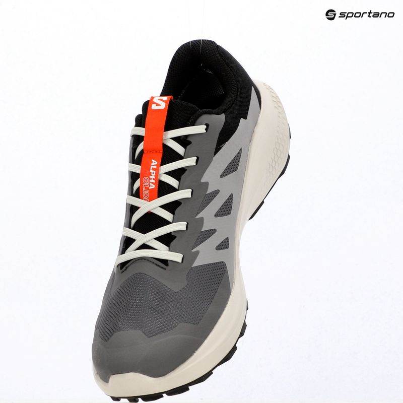 Men's running shoes Salomon Alphaglide GTX castlerock/lunar rock 9