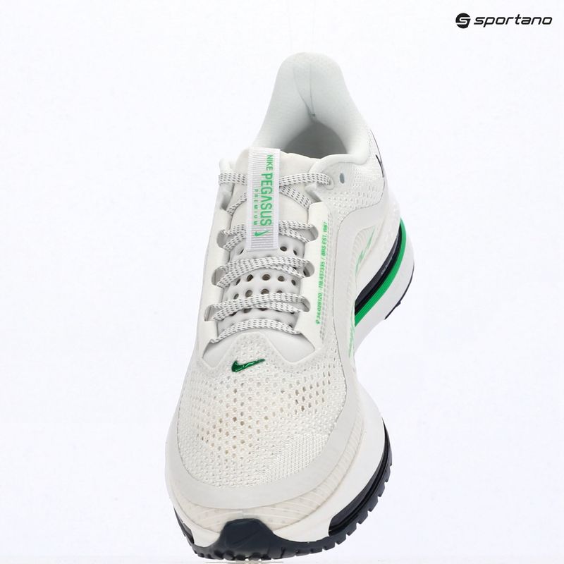 Men's running shoes Nike Pegasus Premium white/midnight navy/green spark 6