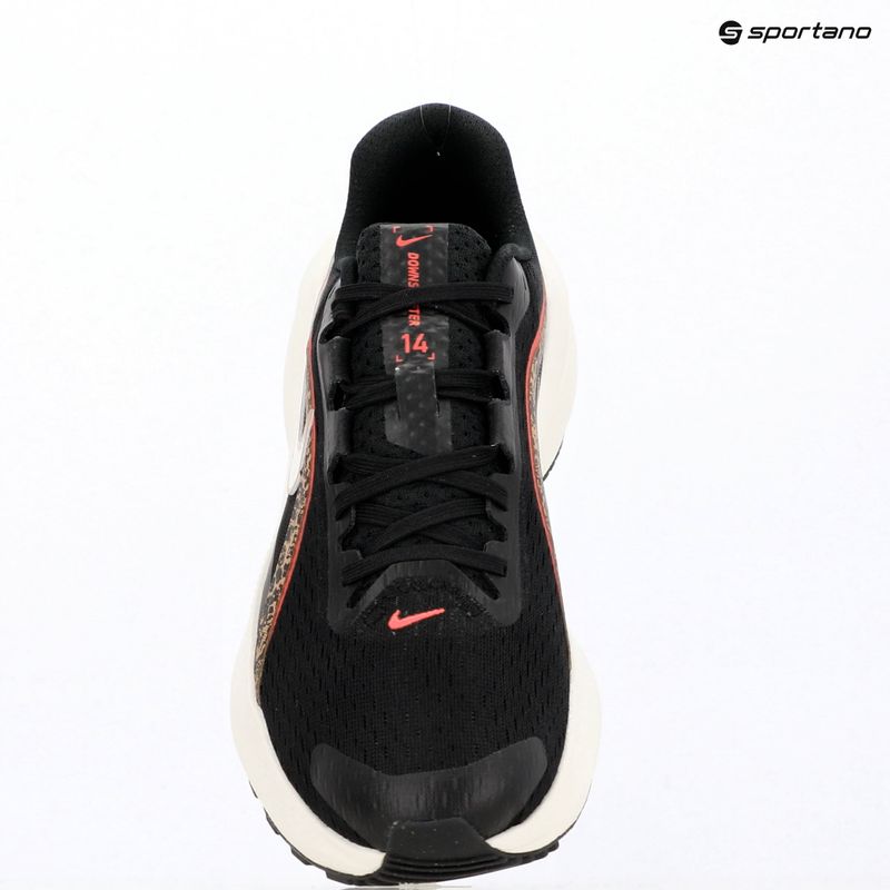 Women's running shoes Nike Downshifter 14 black/british khaki/fusion red/sail 8