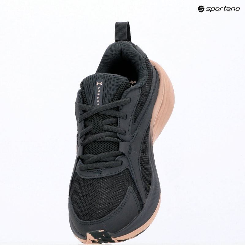 Women's running shoes Under Armour Assert 11 anthracite/bashful pink/bashful pink 9