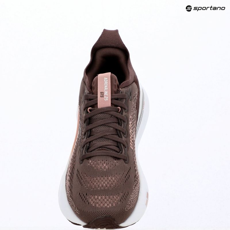 Women's running shoes Brooks Adrenaline GTS 25 raisin/woodrose/white 7