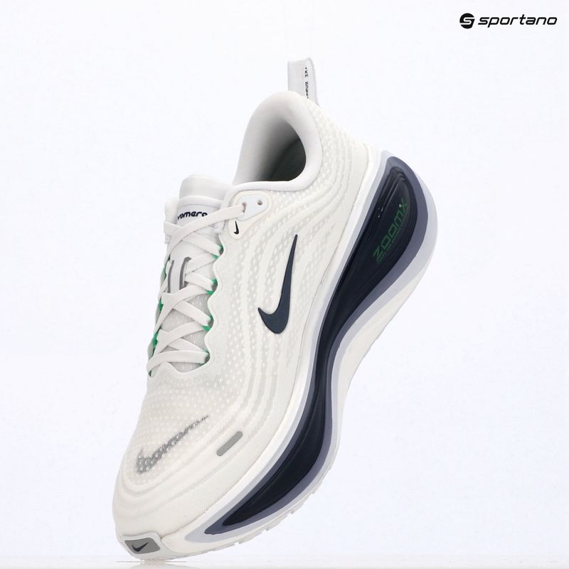 Men's running shoes Nike Vomero Plus white/green spark/midnight navy 6