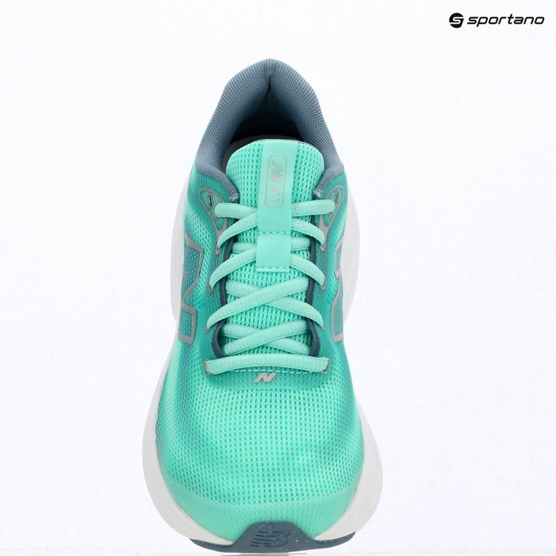 Women's running shoes New Balance 411's V4 bright mint/zinc blue/silver metallic 7