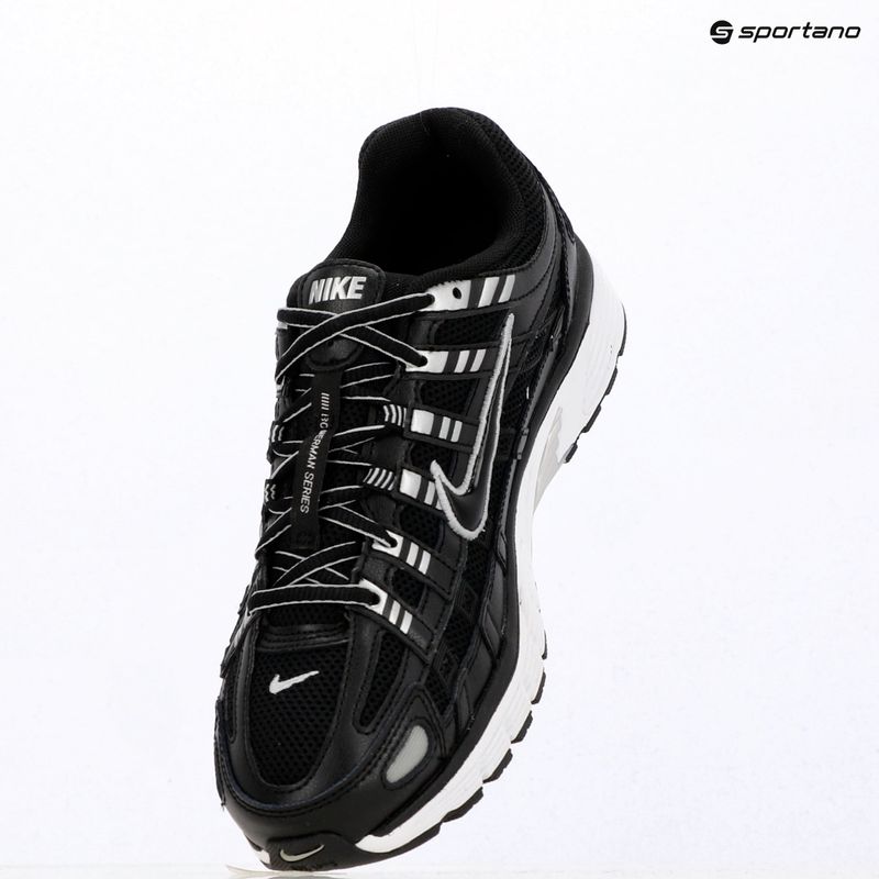 Men's shoes Nike P-6000 black/white/metallic silver/black 7